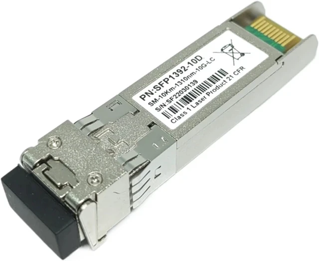 Alt view image 2 of 5 - J9150A J9150D J9151A J9153A J9151E J9153D J9151D 10G SFP+ LC SR LR Transceiver 300m MMF 10KM 40KM XCVR JL748A(J9151E)