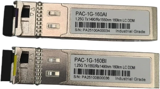 Main image of 1.25G SFP Transceiver, 80km 1490nm/1550nm 1000Base-BIDI SingleMode Simplex LC Fiber Module(160KM-1pair)