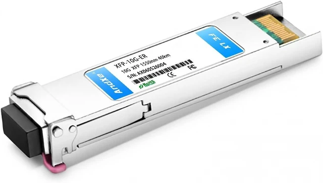 Main image of 10G XFP Optical Transceiver Module, 1550nm 40km ER Single Mode Fiber, 10Gbps Dual LC Interface, 0~70°C Operating Temperature (Model: XFP-10G-ER), Industry-Standard Compatible
