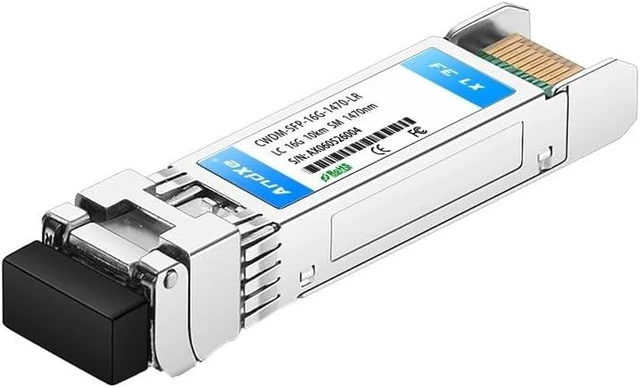 Main image of CWDM-SFP16G-1470-LR SFP+ Transceiver, 16G Dual Fiber LC 10KM, 1470nm CWDM Wavelength, Commercial Grade, Industry-Standard Compatible