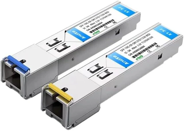 Main image of 10G SFP+ ER BIDI Optical Transceiver, 40km Single Fiber, 1270nm/1330nm Wavelength, SC Connector, Industry-Standard Compatible