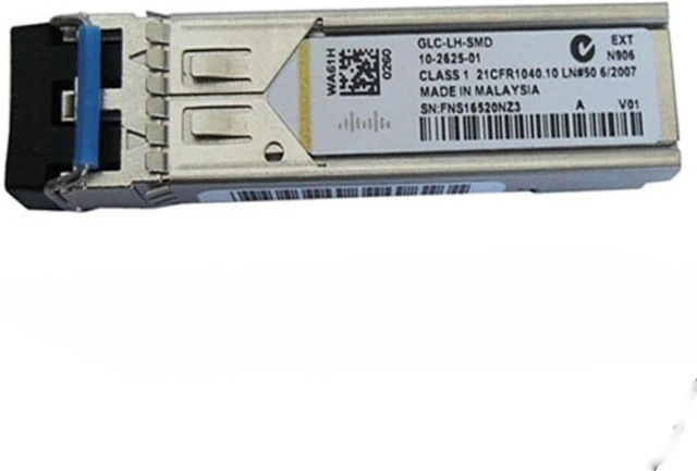 Main image of Original GLC-LX-SM-RGD 1000BASE-LX/LH SFP - Rugged Industrial-Grade 1G Transceiver - 10km SMF, Duplex LC Connector (New Sealed)