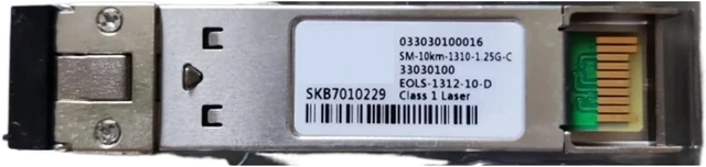 Alt view image 2 of 2 - Switch Optical Fiber 1.25G 10KM 033030100016 SM-10KM-1310-1.25G-C Gigabit Transceiver