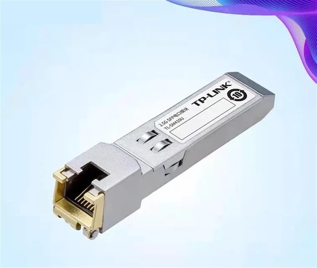 Alt view image 2 of 5 - TL-SM410U 2.5g SFP to RJ45 SFP 2.5Gbps Copper Transceiver SFP(Tp 2.5G)