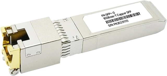 Alt view image 5 of 6 - 10G RJ45 Copper SFP+ Transceiver 30M/80M RJ45 Port 10GBase-T Compatible with for Ethernet Fiber Switch(3pcs 30M)
