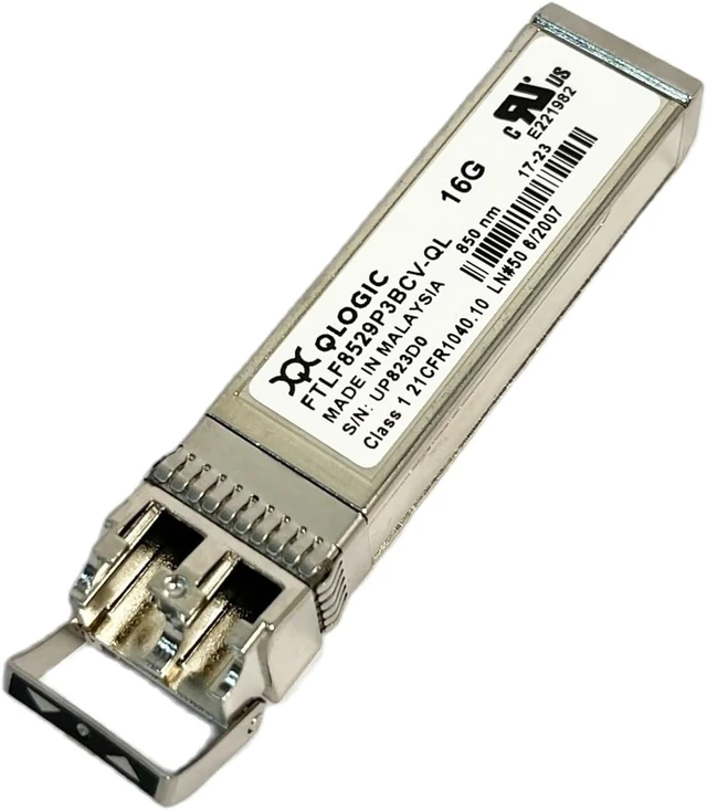 Alt view image 2 of 6 - Qlogic 16Gb/s Fiber Channel Transceiver FTLF8529P3BCV-QL 850nm SW for Qle2670/ 2672/ 2690/ 2692 HBA Qle 16g Fiber HBA