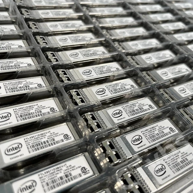 Alt view image 4 of 4 - for X520-DA2 FTLX8571D3BCVIT1 E10GSFPSR 10Gigabit Multimode Transceiver 850nm