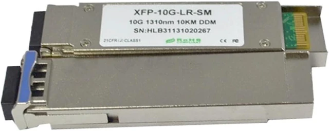 Alt view image 2 of 3 - XFP-10G-LR 10GB 1310nm Duplex LC10KM XFP Transceiver