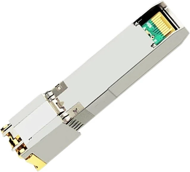 Alt view image 3 of 6 - 10G RJ45 Copper SFP+ Transceiver 30M/80M RJ45 Port 10GBase-T Compatible with for Ethernet Fiber Switch(3pcs 30M)