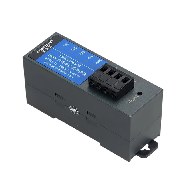 Alt view image 4 of 5 - Lora Module Wireless Remote Radio Serial Port RS485 Single Signal Transmission Communication 433m transceiver(Size:Black Gold 10 Meter Antenna)
