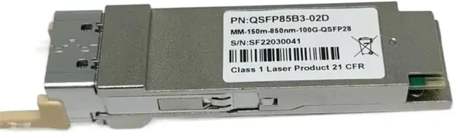 Alt view image 3 of 6 - 40Gb-SR4-QSFP Extreme 10319 F5 Networks F5-UPG-QSFP+SR4 Force10 GP-QSFP-40GE-1SR Transceiver 100m Fiber