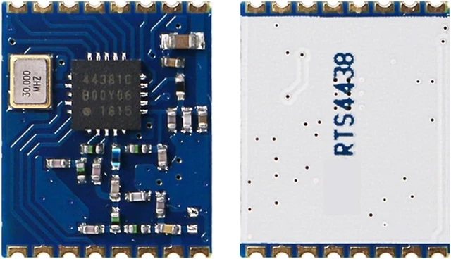 Alt view image 4 of 4 - 433m Module si4438 Module FSK Two-Way transceiver Module Receiving and transmitting 1800 Meters Electronic Internet of Things