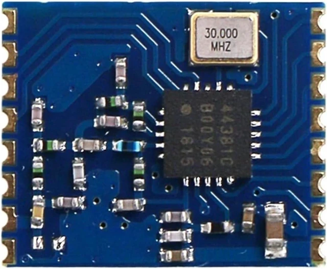 Alt view image 2 of 4 - 433m Module si4438 Module FSK Two-Way transceiver Module Receiving and transmitting 1800 Meters Electronic Internet of Things