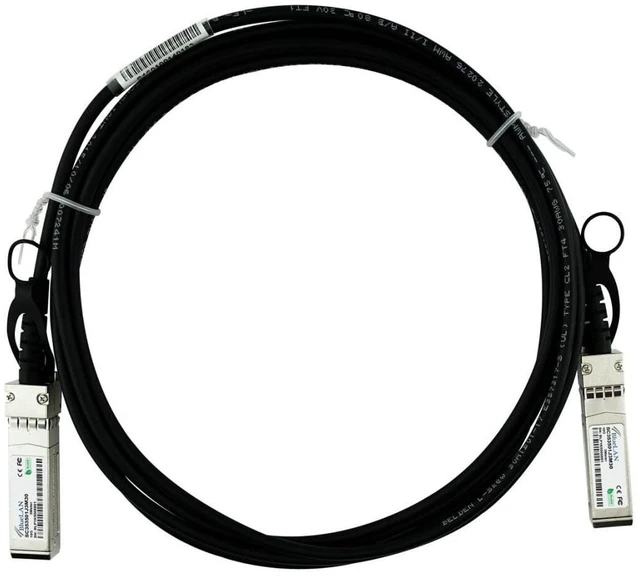 Main image of BlueLAN Kompatibles HPE Aruba R9D20A 10GBASE-CR passives SFP+ auf SFP+ Direct Attach Kabel, 3M, AWG30 (R9D20A-BL) Brand