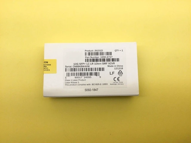 Alt view image 2 of 2 - J9151D New Sealed 10G SFP+ LC LR 10km SFP+ transceiver Module