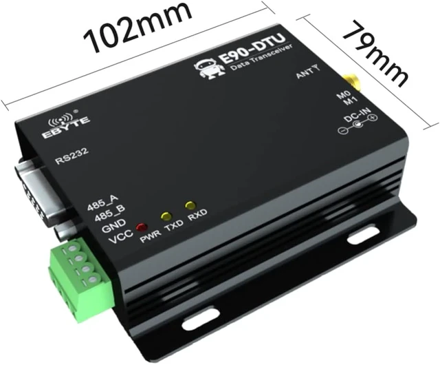 Alt view image 2 of 7 - 433MHz LoRa Wireless Transceiver RS232 RS485 37dbm Long Distance 20km E90-DTU(433L37)-V8 Transceiver Receiver 433 MHz Radio Modem