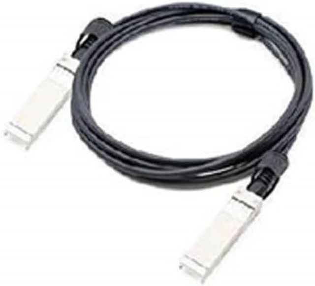 Main image of AddOn ADD-QMXSIN-PDAC3M Mellanox MC2609130-003 to Intel XDACBL3M Compatible TAA Compliant 40GBase-CU QSFP+ to 4xSFP+ Direct Attach Cable (Passive Twinax, 3m)