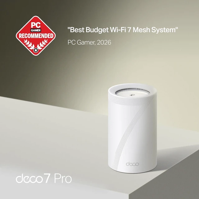 Alt view image 2 of 7 - TP-Link Deco 7 Pro BE63 Tri-Band WiFi 7 BE10000 Whole Home Mesh System