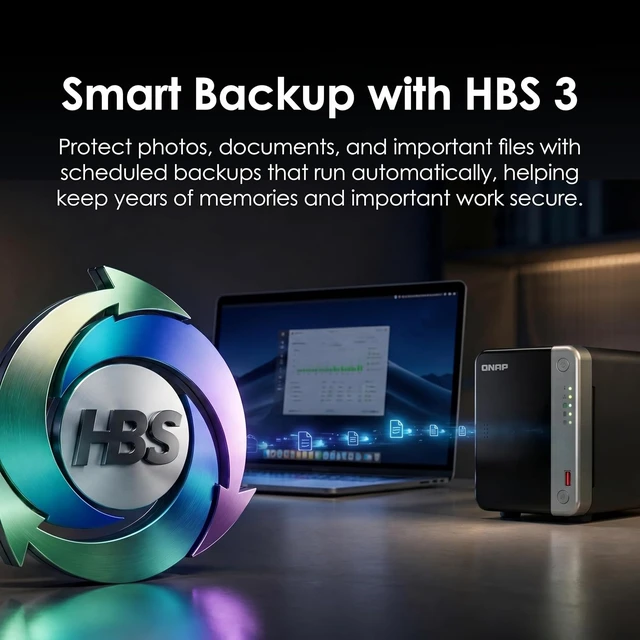 Alt view image 7 of 7 - QNAP TS-262A-4G 2-Bay Desktop NAS