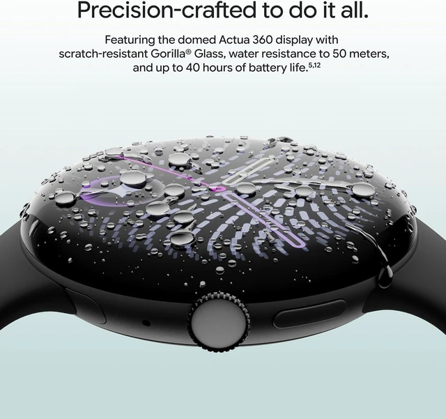 Alt view image 6 of 7 - Google Pixel Watch 5 (45mm) - Stephen Curry Special Edition - LTE