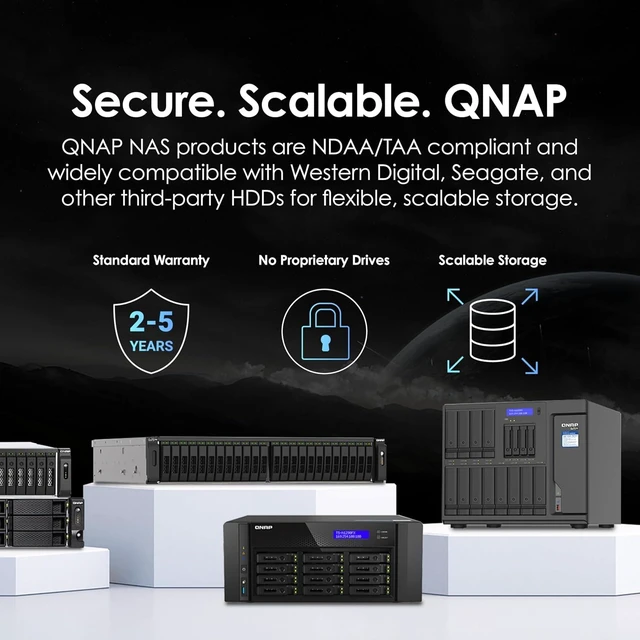 Alt view image 7 of 7 - QNAP TL-D810TC4-US 8-Bay Desktop DAS/JBOD Storage Expansion Enclosure