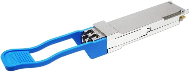 Main image of 100G LR4 QSFP28 LWDM Fiber Optic Transceiver, SMF 10KM, Compatible QSFP28 Module, Made in Taiwan, 1pc