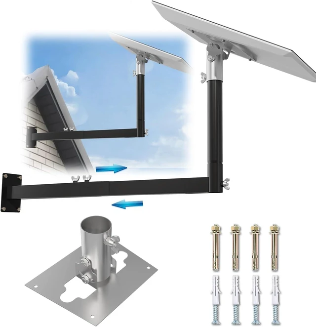 Main image of Starlink Performance Gen 3 Wall Mount, Starlink Roof/Pole Mount,Adjustable