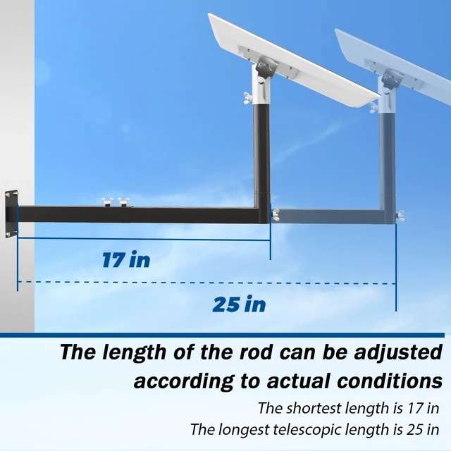 Alt view image 3 of 6 - Starlink Performance Gen 3 Wall Mount, Starlink Roof/Pole Mount,Adjustable