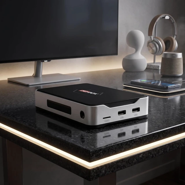 Alt view image 2 of 5 - DIGIBOX D6 MAX 2026 US Version Desktop Device, 4GB RAM, 64GB Storage, Wi-Fi 6, Bluetooth 5.4, 1Gbps Ethernet