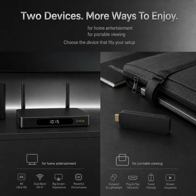 Alt view image 5 of 6 - 2026 L2 Plus & V1 Plus Combo, WiFi Connection, Power Cord and User Manual