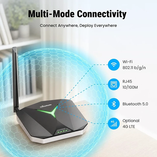Alt view image 6 of 7 - FamilyKit 8-Channel Indoor LoRaWAN Gateway with MT7628, SX1302+SX1250 Chip