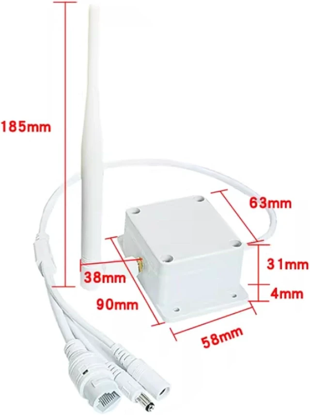 Alt view image 3 of 7 - 900MHz Long-Range WiFi Transmission Device Wireless Transceiver for Monitoring Network Transmission