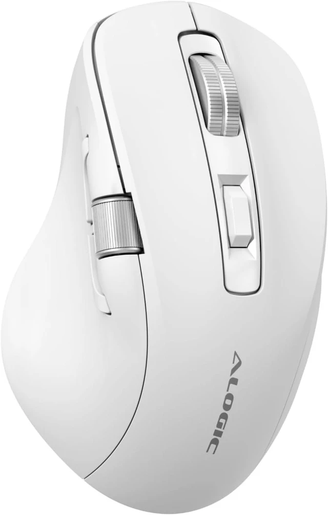 Alt view image 2 of 5 - ALOGIC APEX Wireless Performance Mouse, White