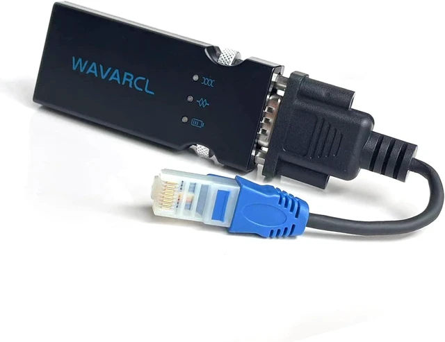 Main image of WAVARCL RS232 to Bluetooth Serial Adapter Change 232 Wired Device to Wireless (WF610A)