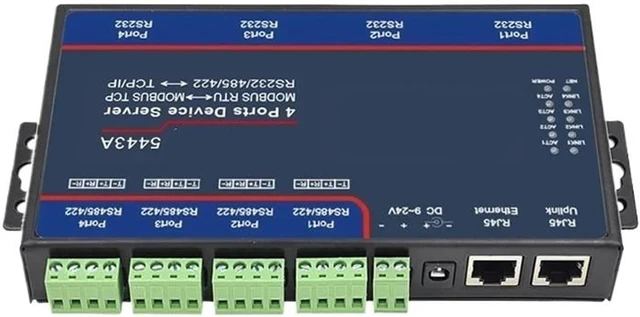 Alt view image 3 of 4 - ZLAN5443A 4-Port RS232/485/422 to Ethernet Server