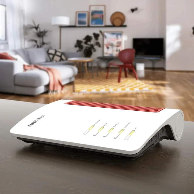 Alt view image 6 of 7 - FRITZ! Box 5690 Fibre High Speed with Wi-Fi 7