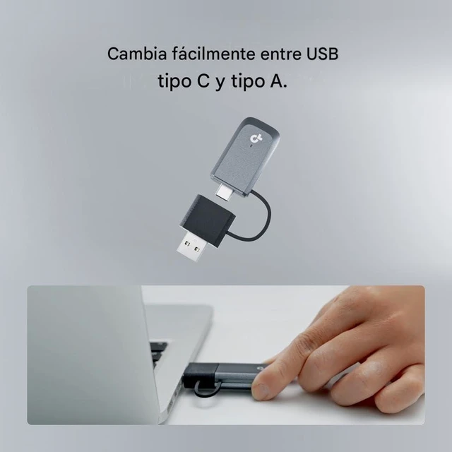 Alt view image 5 of 7 - TP-Link Archer TBE230U Wi-Fi 7 WLAN Stick for PC, USB-C/A WLAN Adapter BE3600 Dual Band, MU-MIMO, WPA3, USB 3.0, Only Compatible with Windows 10/11, No 6GHz Support, Not for Linux/Android