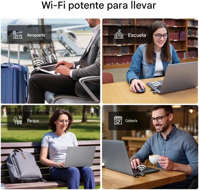 Alt view image 7 of 7 - TP-Link Archer TBE230U Wi-Fi 7 WLAN Stick for PC, USB-C/A WLAN Adapter BE3600 Dual Band, MU-MIMO, WPA3, USB 3.0, Only Compatible with Windows 10/11, No 6GHz Support, Not for Linux/Android