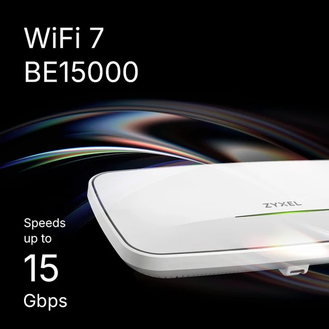 Alt view image 4 of 7 - Zyxel BE15000 WLAN Access Point WiFi 7