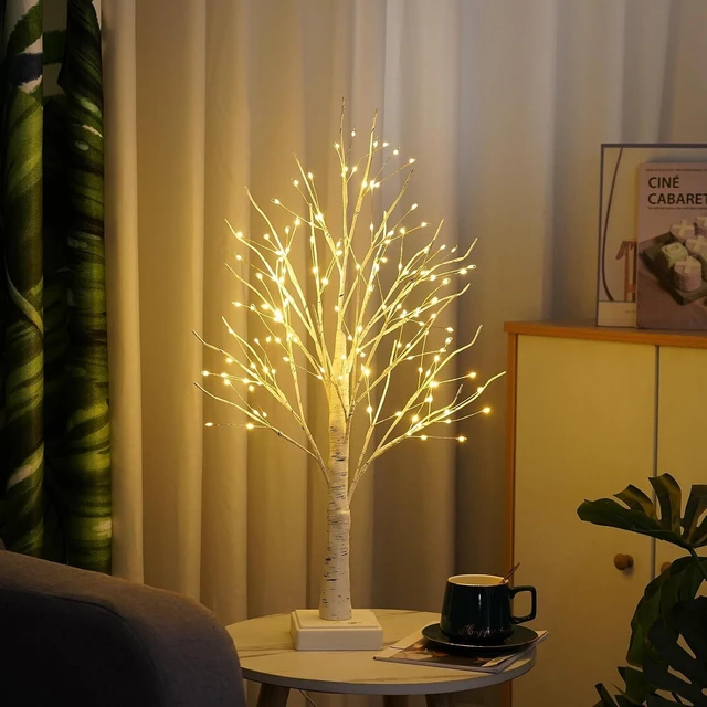 Alt view image 5 of 7 - OURBAOFU 144 LED Birch Tree Lights with Remote Control, Timer