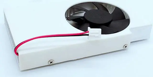 Alt view image 3 of 5 - For GT430 630 GTX650 750 hole pitch 23*41mm half-height graphics card fan, knife card radiator