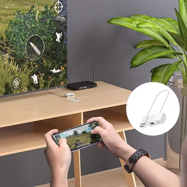 Main image of Wireless HDMI-compatible Video Transmitter & Receiver Extender Display Adapter Dongle for TV Monitor Projector switch PC