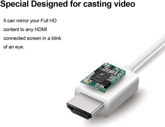 Alt view image 7 of 7 - Wireless HDMI-compatible Video Transmitter & Receiver Extender Display Adapter Dongle for TV Monitor Projector switch PC