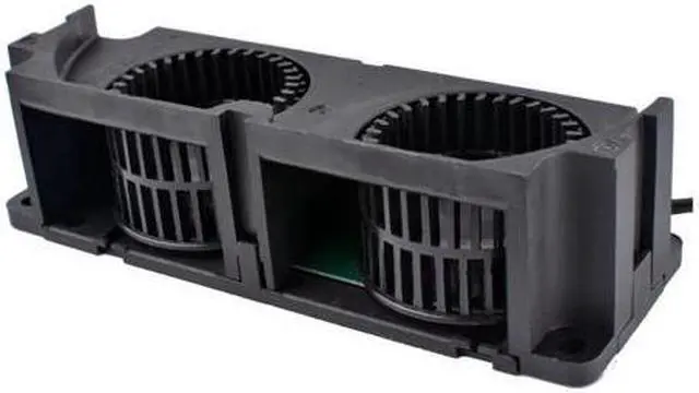 Alt view image 5 of 6 - Original Delta SFB0212H 12V 0.51A double fan blower server power cooling fan combination 125X45X38mm