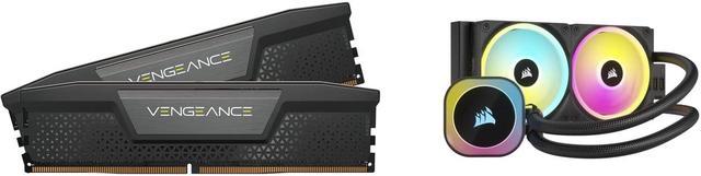 CORSAIR Vengeance RGB 32GB (2 x 16GB) 288-Pin PC RAM DDR5 5200