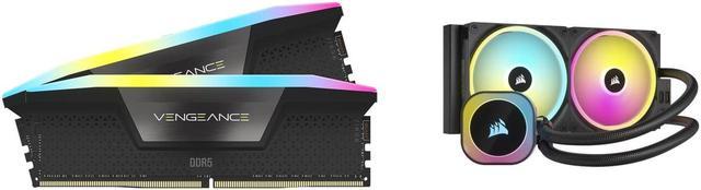 CORSAIR Vengeance RGB 32GB (2 x 16GB) 288-Pin PC RAM DDR5 6000