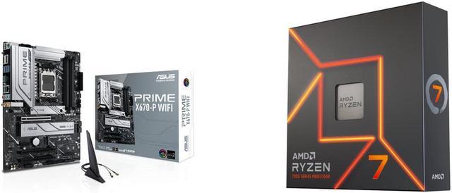 ASUS Prime X670-P WiFi Socket AM5 (LGA 1718) Ryzen 7000 ATX