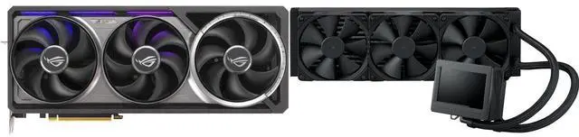 GPU CPU Cooler Combo - ASUS ROG-ASTRAL-RTX5080-O16G-GAMING Bundle 