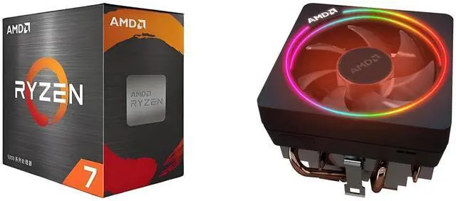 AMD Ryzen 7 5700x with wraith cooler