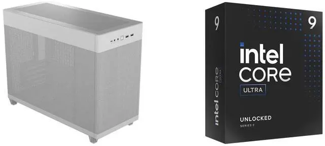 Computer Case CPU Combo - ASUS AP201/WHT/MESH// Bundle with